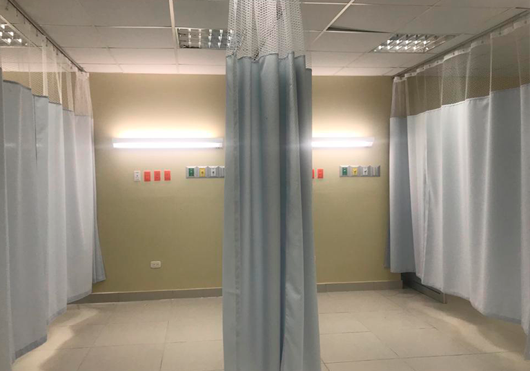 Instalacion hospitalaria ejecutada por SCH MEDICOS
